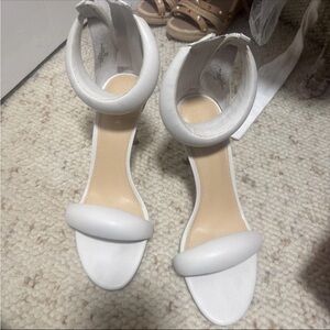 Guess White Heels 8